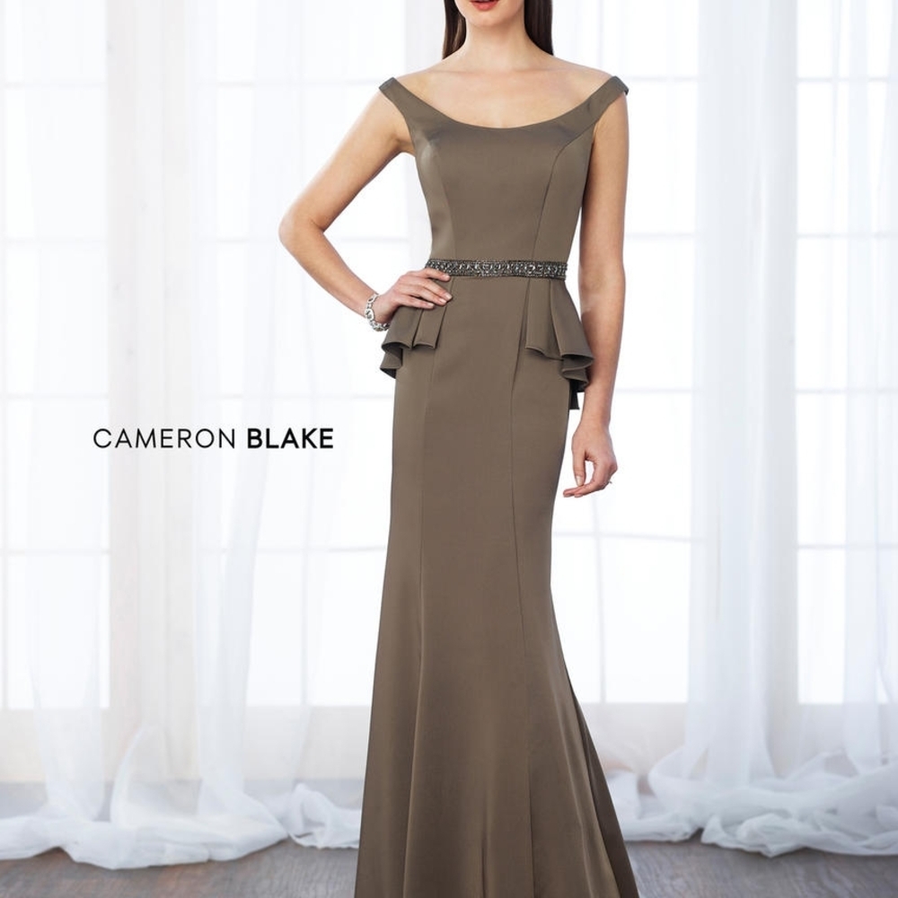 Women's Elegant Brown Dress